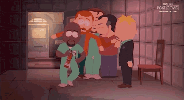 Detained Leopold Butters Stotch GIF - Detained Leopold Butters Stotch Victor Chaos GIFs