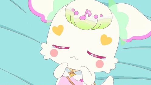 a girl in a pink dress with a pink headband