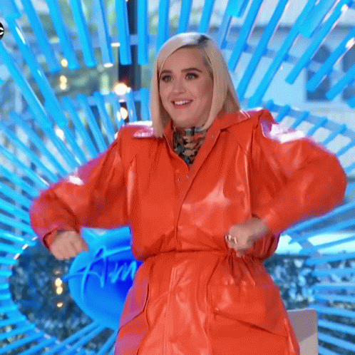 Excited Katy Perry GIF - Excited Katy Perry Idols Global GIFs