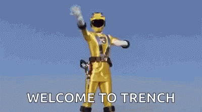Welcome To Trench Yellow Ranger GIF - Welcome To Trench Yellow Ranger Power Ranger GIFs