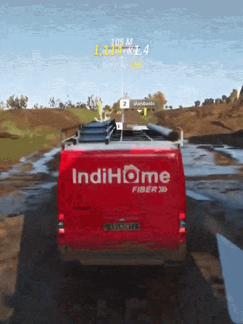 Indihome Indihome Truck GIF - Indihome Indihome Truck Reverse Indihome GIFs