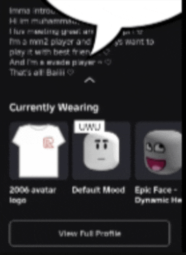 a screenshot of a website that says currently wearing on it