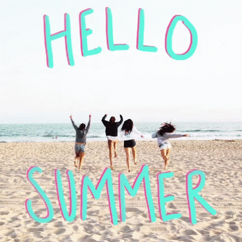 Hello Summer Summer Solstice GIF - Hello Summer Summer Solstice Beach GIFs