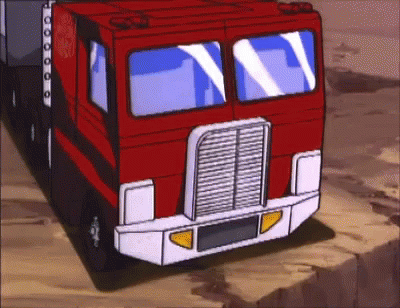 Optimus Prime Trucker GIF