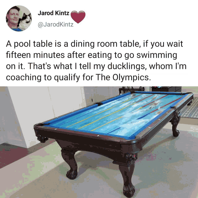 Swimming Pool Table GIF - Swimming Pool Table Dining Room Table GIFs