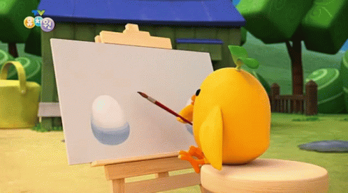 Paint Eggs GIF - Paint Eggs Art GIFs