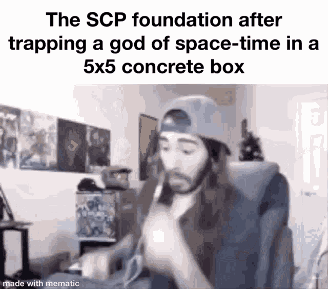 Scp Scp Foundation GIF - Scp Scp Foundation Concrete Box GIFs