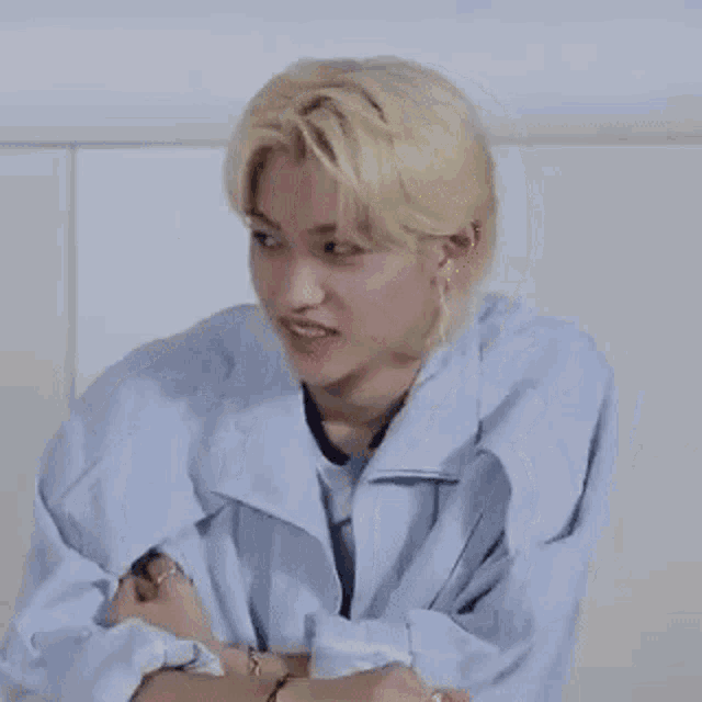 Fourcloverhyune Felix GIF - Fourcloverhyune Felix Disgusted GIFs