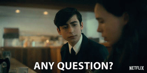 Any Question Aidan Gallagher GIF - Any Question Aidan Gallagher Number Five GIFs