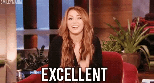 Miley Cyrus Excellent GIF