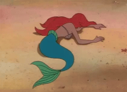 Sleeping Passed GIF - Sleeping Passed Little Mermaid GIFs