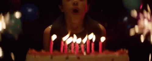 Cake Candle GIF - Cake Candle Blowing A Cake GIFs