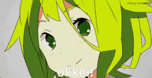 Gumi Vocaloid GIF - Gumi Vocaloid Okkei GIFs