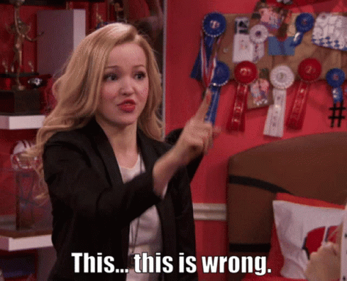 This Is Wrong Dove Cameron GIF - This Is Wrong Dove Cameron Liv And Maddie GIFs