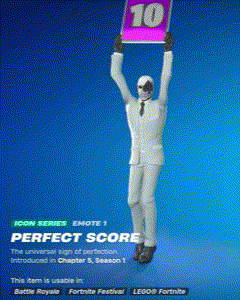 Fortnite Perfect Score GIF - Fortnite Perfect Score Emote GIFs