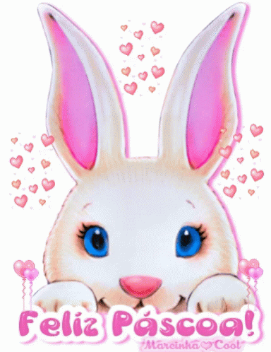 Feliz Pascoa Rabbit GIF - Feliz Pascoa Rabbit Bunny GIFs