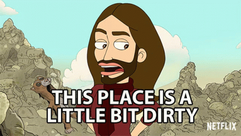 Tihs Place Is A Little Bit Dirty Unclean GIF - Tihs Place Is A Little Bit Dirty Dirty Unclean GIFs