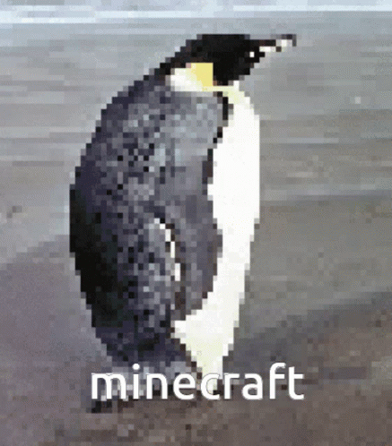 Minecraft Penguin GIF - Minecraft Penguin Pixelated GIFs