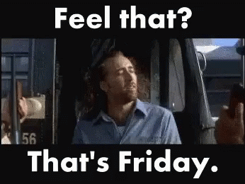 Its Friday Nick Cage GIF