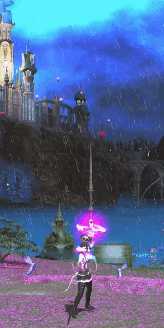 Ffxiv Red Mage GIF - Ffxiv Red Mage Victory Pose GIFs