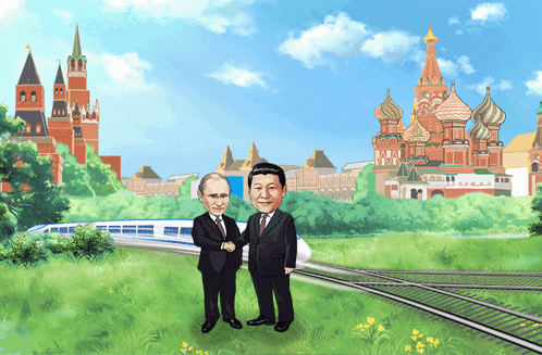 Russia Putin GIF - Russia Putin Xi GIFs