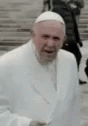 Pope Francis No GIF - Pope Francis No GIFs