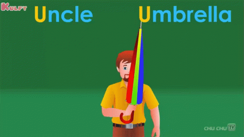 U For Umbrella Uncle GIF - U For Umbrella Uncle Umbrella GIFs