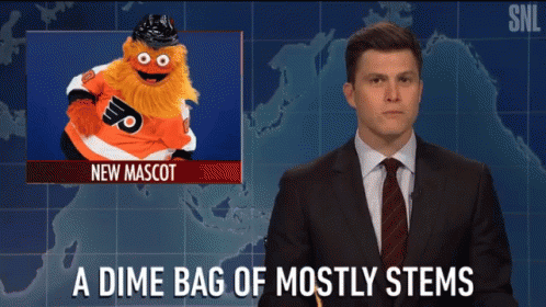 New Mascot A Dime Of Bag GIF - New Mascot A Dime Of Bag Reporters GIFs