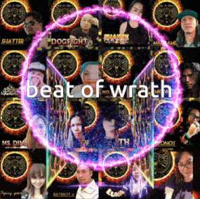 a collage of people with the words beat of wrath on it