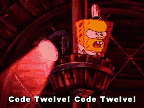 Spongebob Code Twelve GIF