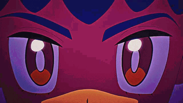 a cartoon character is holding his head in pain