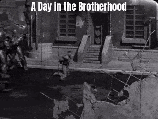Brotherhood Brotherhood Of Steel GIF - Brotherhood Brotherhood Of Steel A Day In The Brotherhood GIFs