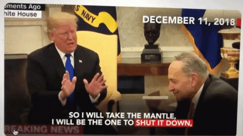 Trump Shutdown GIF - Trump Shutdown Maga GIFs