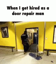 Door Repairman GIF - Door Repairman GIFs