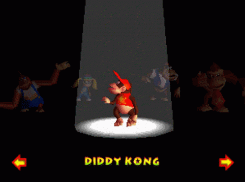 Choose Your Kong Donkey Kong64 GIF