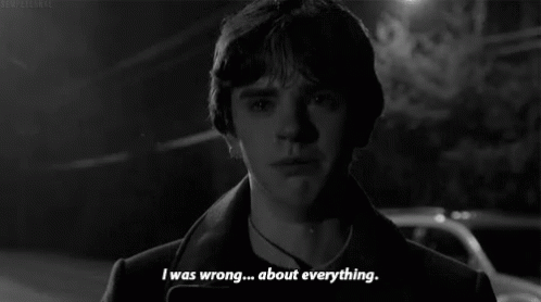 Norman Bates Psycho GIF - Norman Bates Psycho I Was Wrong About Everything GIFs