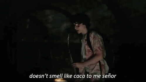 It Movie GIF - It Movie Doesnt Smell Like Caca To Me Senor GIFs