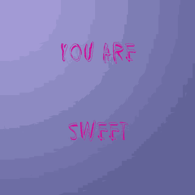 a purple background with the word cute in pink