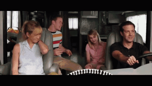 Chasing Waterfalls GIF - Were The Millers Singing Car GIFs