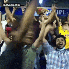 Join The Crowd Of Happiness By Wearing Mask.Gif GIF - Join The Crowd Of Happiness By Wearing Mask Gif Cricket GIFs