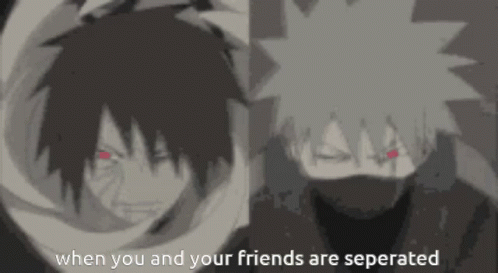 Naruto Grief GIF - Naruto Grief When You And Your Friends Are Seperated GIFs