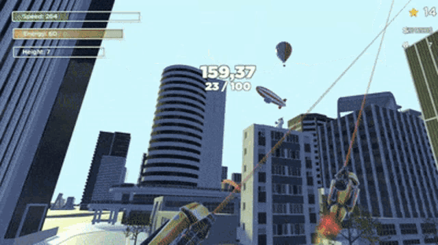 a screenshot of a video game shows a time of 159:37
