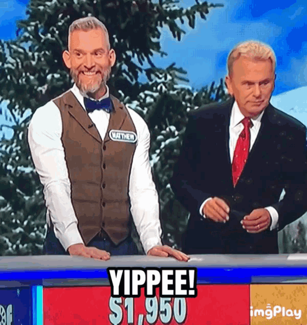 Yippee Wheel Of Fortune GIF