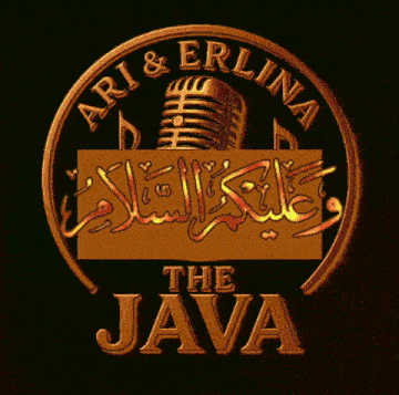 ari and erlina the java logo with arabic writing