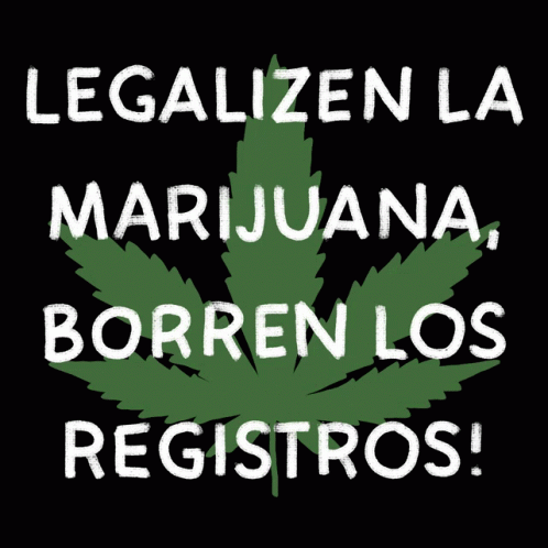 Legalizen La Marijuana Borren Los Registros Drogas GIF - Legalizen La Marijuana Borren Los Registros Drogas Hierba GIFs