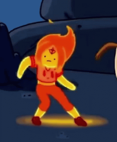 Flame Princess Dance GIF - Flame Princess Dance Adventure Time GIFs