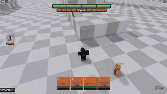 a screenshot of a video game with the number 5 on the bottom left