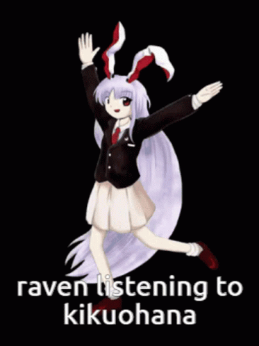 Raven Listening GIF - Raven Listening To GIFs