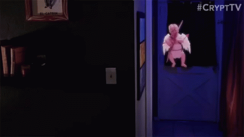 Cupid Catching GIF - Cupid Catching Crypt Tv GIFs