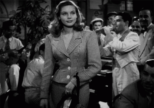 Lauren Bacall To Have And Have Not GIF - Lauren Bacall To Have And Have Not GIFs